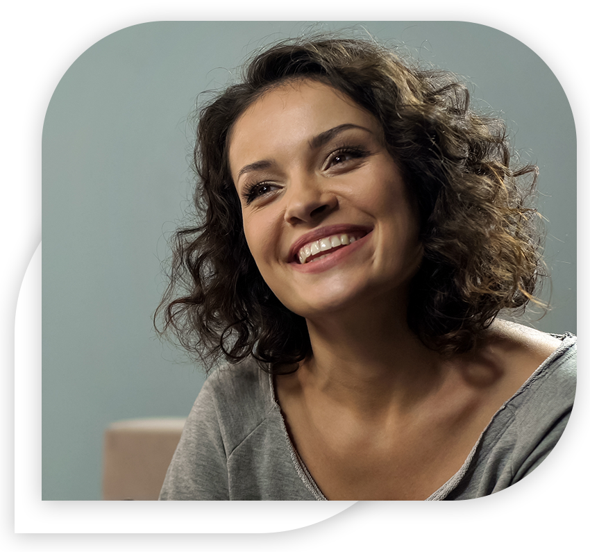 smiling woman