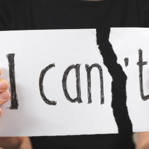 sign saying I cant